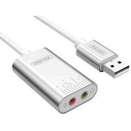 Unitek Karta dźwiękowa USB STEREO; Y-247A