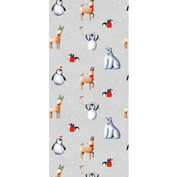 Boże Narodzenie zwierzęta chusteczki, zima Boże Narodzenie chusteczka,