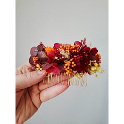 Pakamera Grzebyk do włosów jesienny