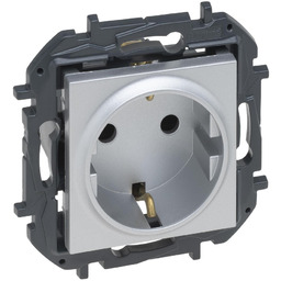 Niloe Step gniazdo podwójne 2P+Z Schuko z zaciskami