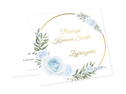 Zaproszenia na I Komunię Świętą - 6 szt.