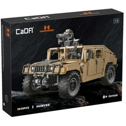 CADA Klocki plastikowe Humvee Samochód pancerny wojskowy C61036W