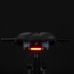 Siodełko rowerowe Rockbros 38218916002 MTB + lampka -