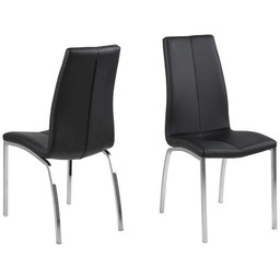 Krzesło asama black pu actona company