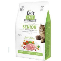 Brit Care Grain-Free Senior Weight Control Z Kurczakiem