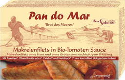 Pan Do Mar Makrela filety w BIO sosie