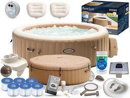 Zestaw Premium Dmuchane Ogrodowe Spa PureSpa Bubble Massage