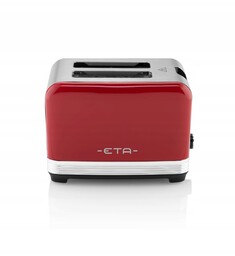 Toster retro z funkcją rozmrażania Eta Storio czerwony