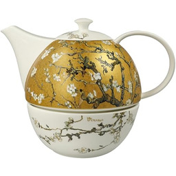 Dzbanek do herbaty z podgrzewaczem Van Gogh drzewo