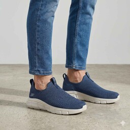 Sneakersy Skechers 118107/NVY Granatowe