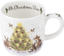 KUBEK PORCELANOWY Royal Worcester''s Wrendale Designs LEŚNE ZWIERZĘTA
