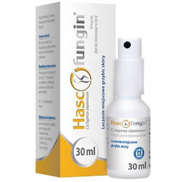 HASCOFUNGIN Płyn przeciwgrzybiczny na skórę, 30ml