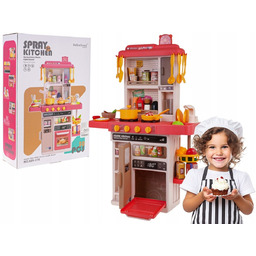 Interaktywna Duża Kuchnia 50 Sztuk Mały Kucharz Bogate