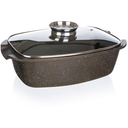 BANQUET Brytfanna z powierzchnią nieprzywierającą PREMIUM Dark Brown