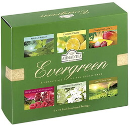 Zestaw herbat Ahmad Tea London Evergreen 60 torebek