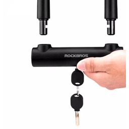Zapięcie rowerowe Rockbros RKS610-BK U-lock - czarne