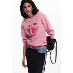 Bluza z logo i koralikami