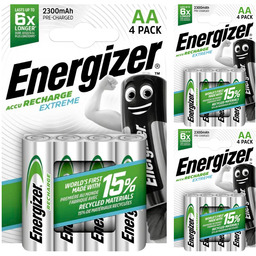Akumulatorki Energizer R6 Aa Ni-MH 2300MAH 12 szt.