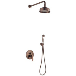 OMNIRES Zestaw prysznicowy podtynkowy Art Deco SYS AD28