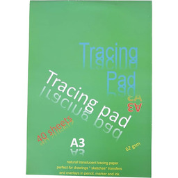 HCP 304 A3 62 GSM PAPER PAD 40