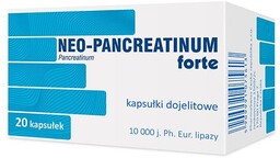 NEO-PANCREATINUM FORTE, 20kapsułek -> Odbiór w Żabce!