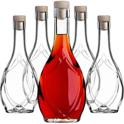 Szklana butelka na nalewkę Icona 250ml z korkiem