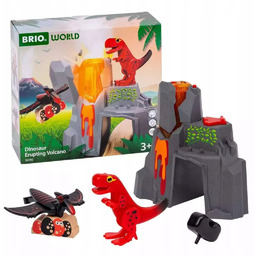 Brio. Zestaw Dino Wulkan Ravensburger