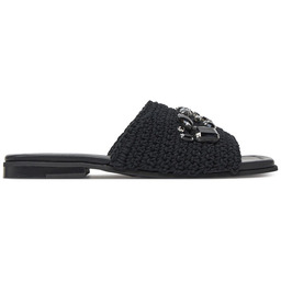 Klapki Inuikii Classic Suede Velcro 70104-367 Czarny