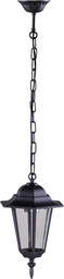 Lumes Czarna lampa zewnętrzna wisząca - S332-Relva