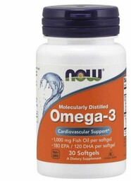 NOW FOODS Omega 3 - DHA 120 mg