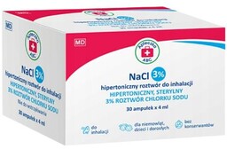 Apteczka ABC Hipertoniczna sól fizjologiczna NaCl 3%, 30x4ml