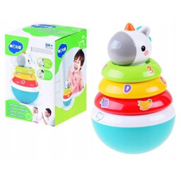 SMILY PLAY Zabawka edukacyjna Piramidka Wańka Wstańka Hola