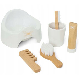 Akcesoria dla do pielęgnacji Lalek Nocnik Szczoteczka Pasta