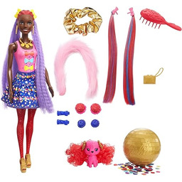 Barbie Color Reveal Lalka Imprezowe stylizacje (niebieska)