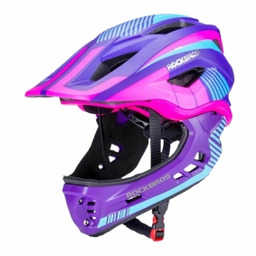 RockBros TT-32SBPP-S S Fioletowo różowy Kask rowerowy