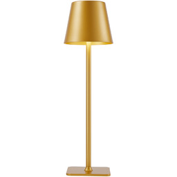 Italux Atlis TB-2821-GD lampa stołowa nowoczesna złota, metal