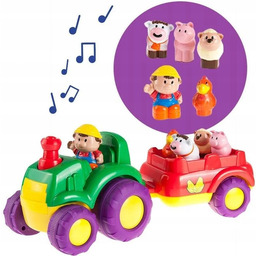 Dumel Discovery Traktor Na Farmie interaktywny zabawka EFEKTY
