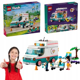 Lego Friends Karetka szpitala w Heartlake 42613 zestaw