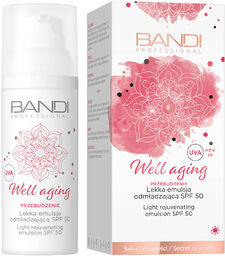 Bandi Well Aging, lekka emulsja odmładzająca, SPF 50,
