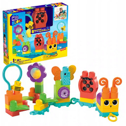 Bloks. HKN44 Gąsieniczka do ciągnięcia. Klocki. Bloks