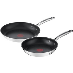 Zestaw patelni TEFAL G732S234 Srebrno-czarny