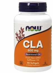 NOW FOODS CLA 800 mg - sprzężony Kwas