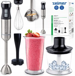 Blender Ręczny Zelmer Kuchenny Wielofunkcyjny Mikser Robot Turbo