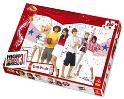 Trefl, puzzle, filmowi bohaterowie, High School Musical 3