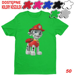 Dziecięca Koszulka Z Nadrukiem Duży Wybór Psi Patrol
