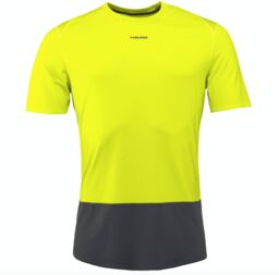T-shirt HEAD VISION TECH Yellow Anthracite 2018