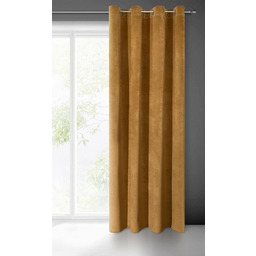 Eurofirany Villa Zasłona welwetowa aksamitna miękka na przelotkach