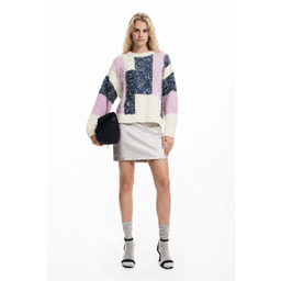 Desigual Sweter z dzianiny