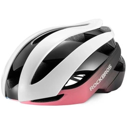 RockBros 10110004008 M Biało różowy Kask rowerowy