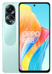 OPPO A58 6/128GB 6,72" 50Mpix Turkusowy Smartfon
